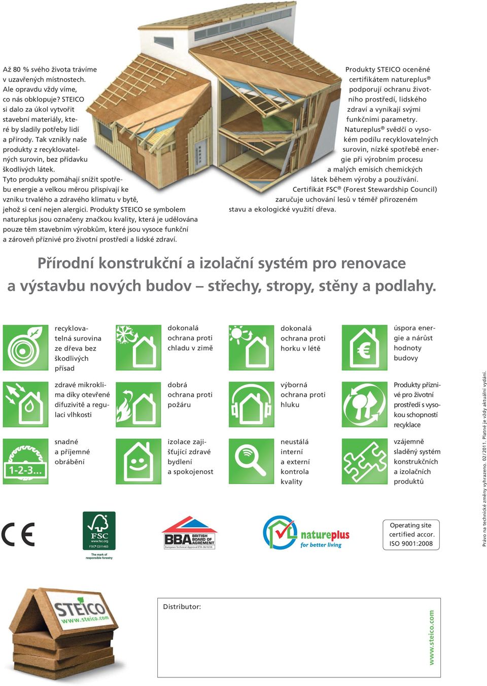 Tyto produkty pomáhají snížit spotřebu energie a velkou měrou přispívají ke vzniku trvalého a zdravého klimatu v bytě, jehož si cení nejen alergici.