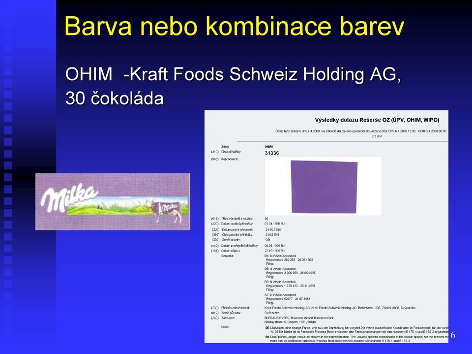 OHIM -Kraft Foods