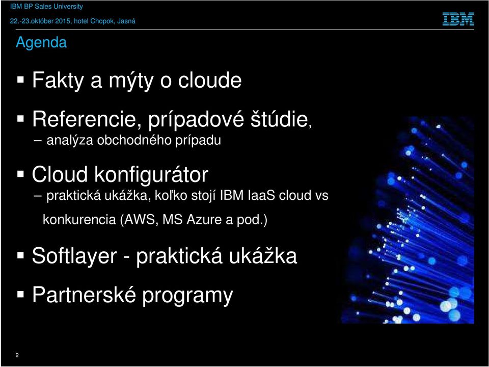 ukážka, koľko stojí IBM IaaS cloud vs konkurencia (AWS, MS