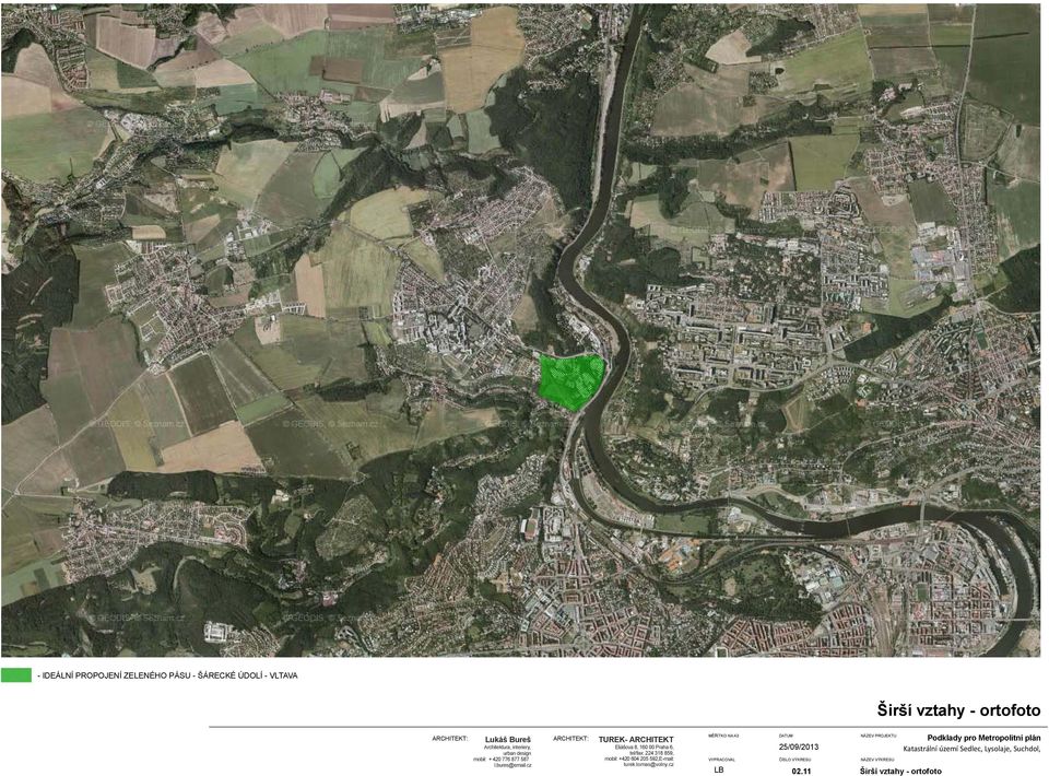 ÚDOLÍ - VLTAVA Širší vztahy