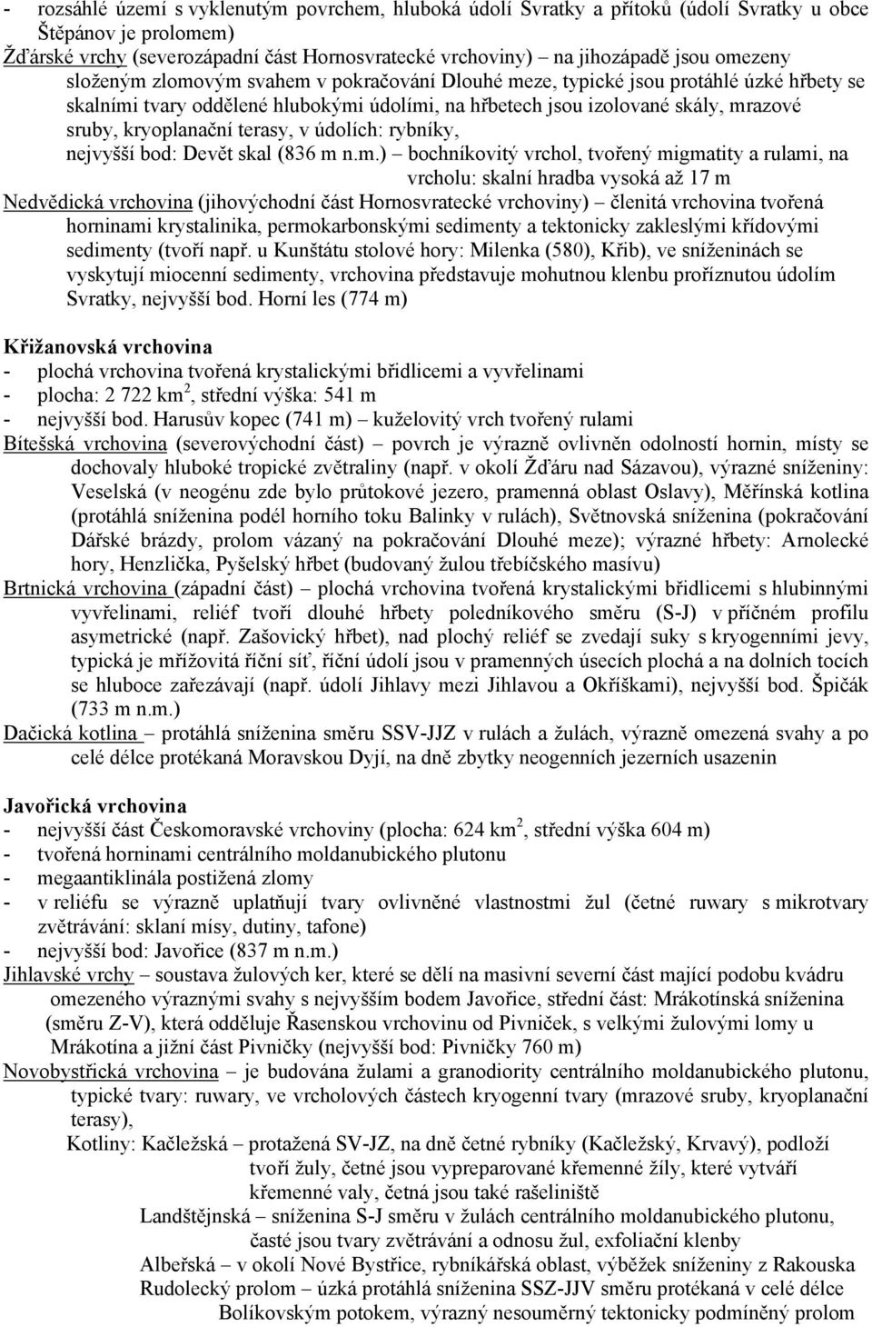 Česko-moravská soustava - PDF Stažení zdarma