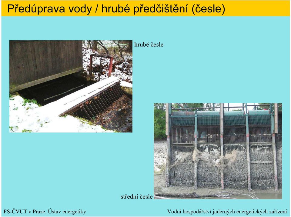 (česle) hrubé