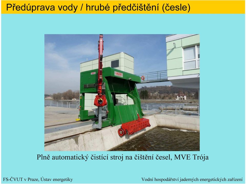 automatický čistící stroj