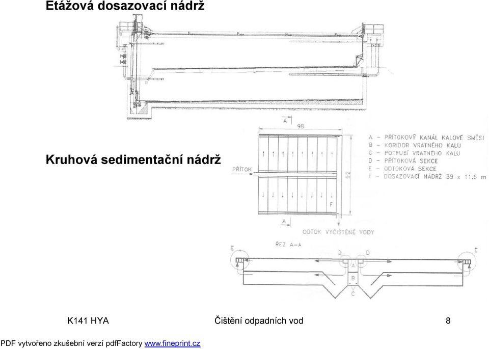 sedimentační nádrž