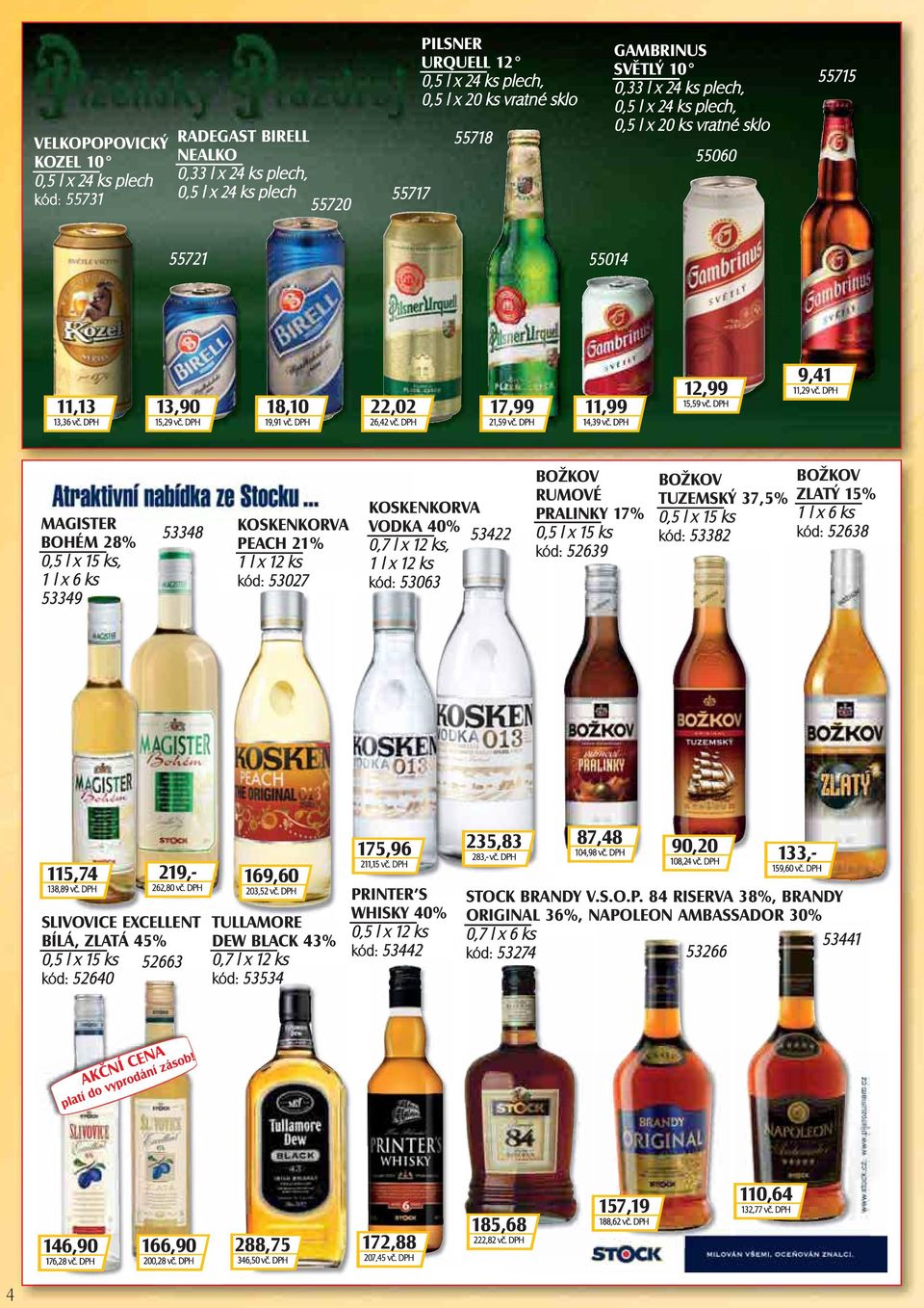 DPH 17,99 21,59 vč. DPH 11,99 14,39 vč. DPH 12,99 15,59 vč. DPH 9,41 11,29 vč.