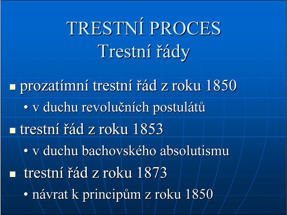 řád d z roku 1853 v duchu bachovského absolutismu