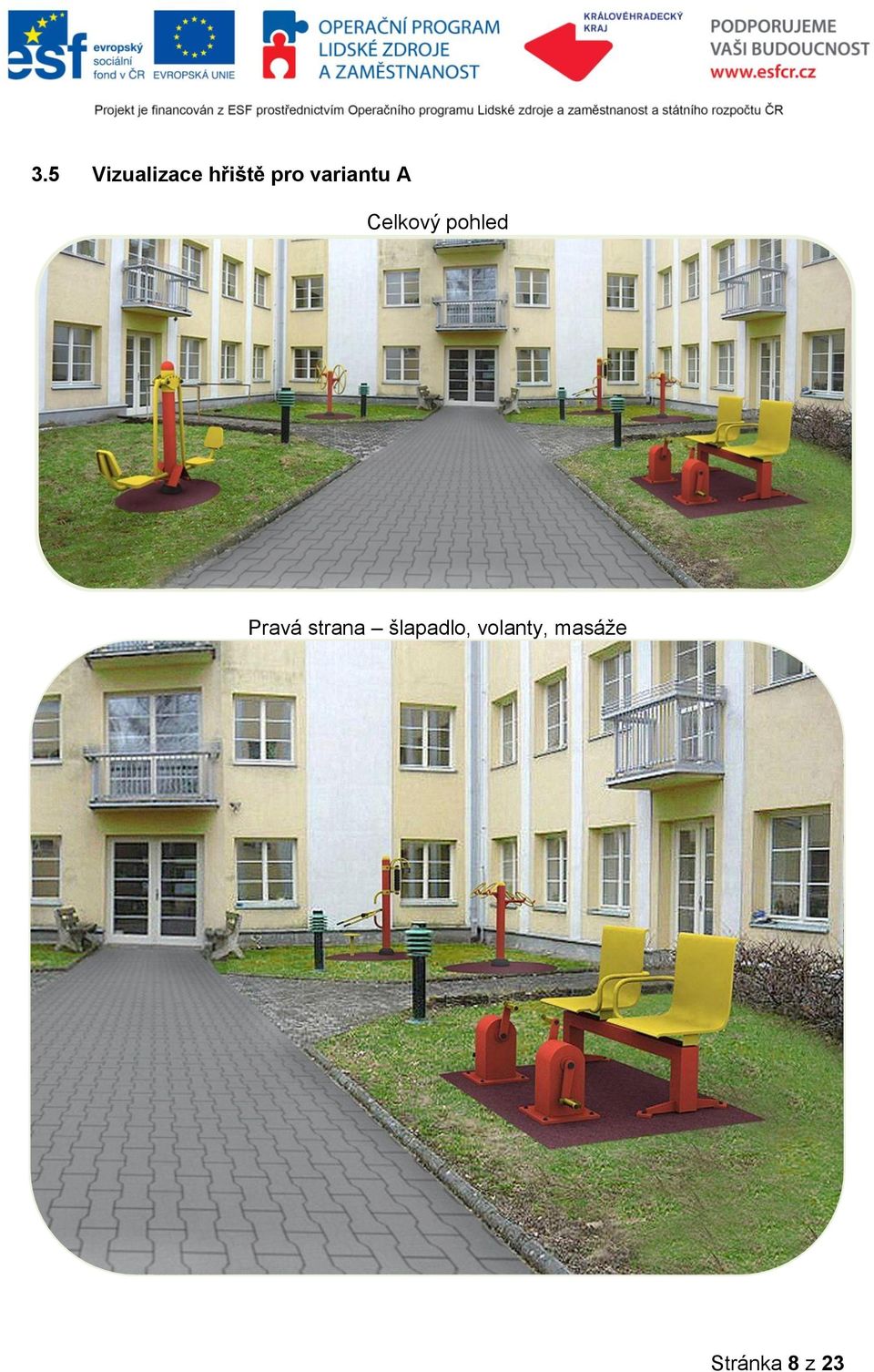Pravá strana šlapadlo,