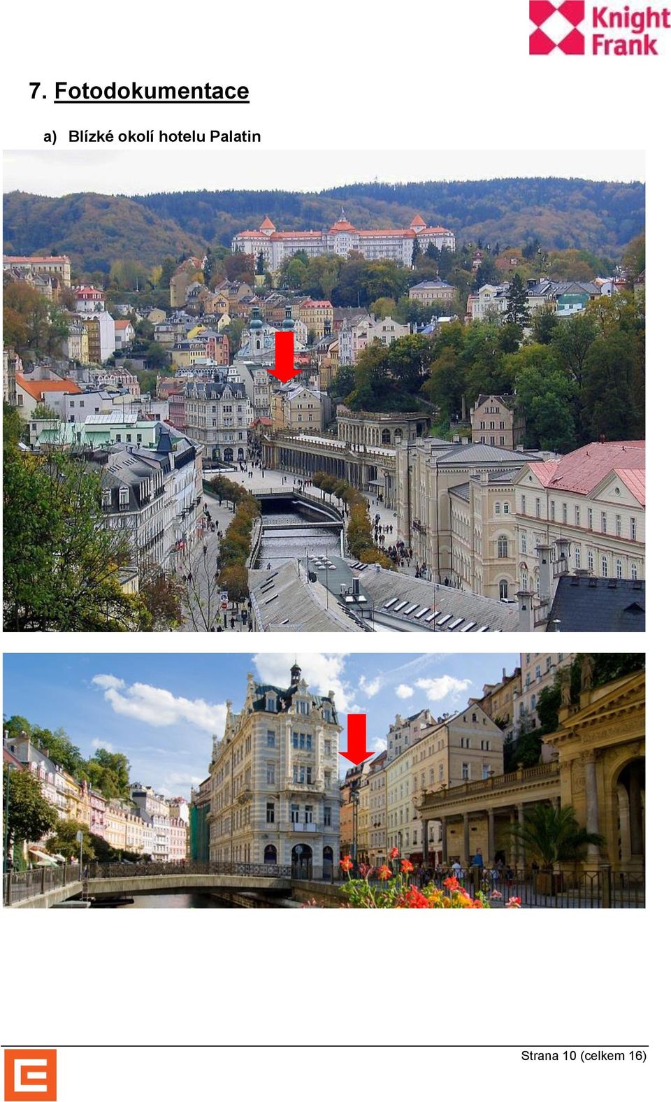 a) Blízké okolí