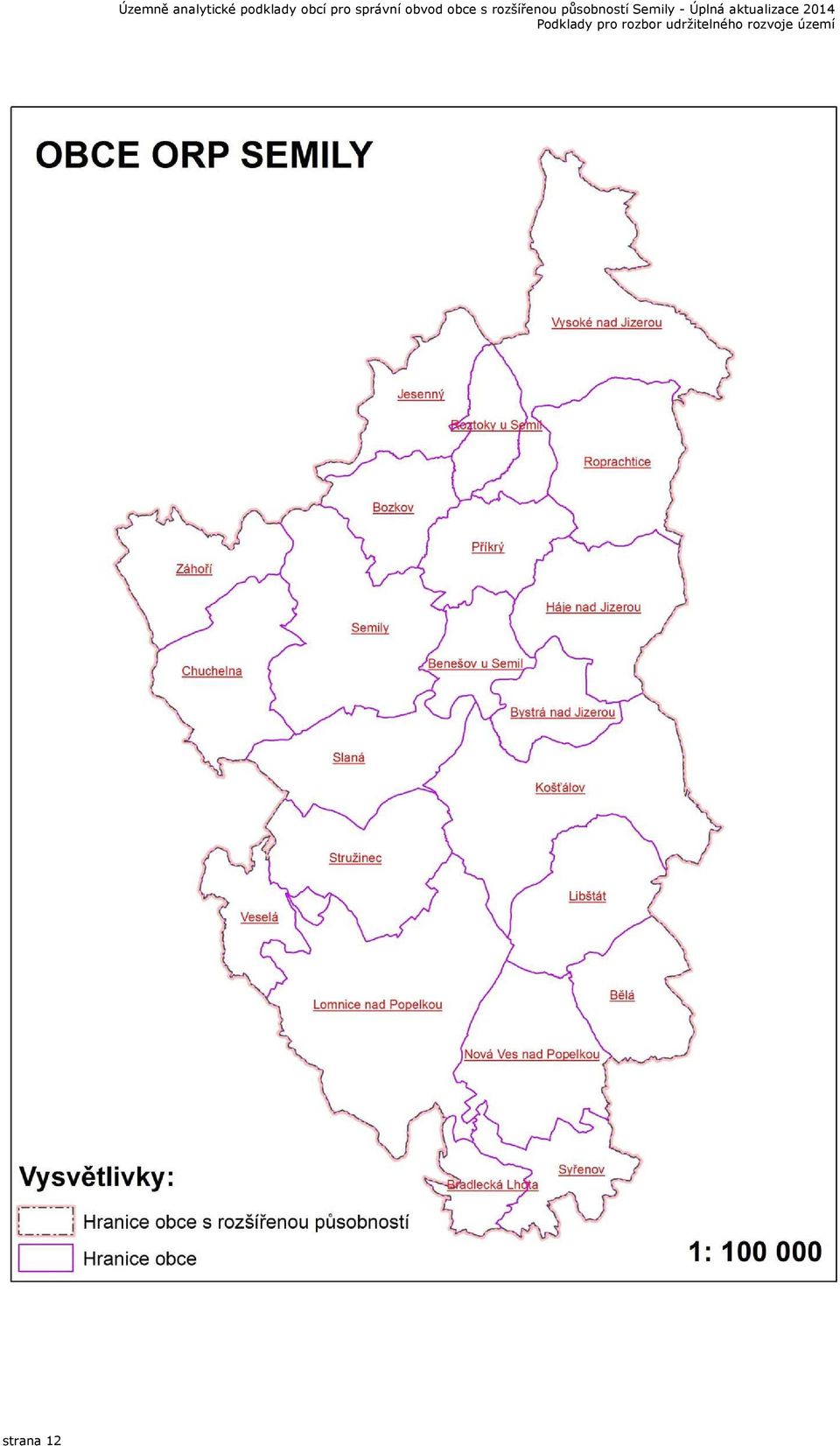 obvod obce s rozšířenou