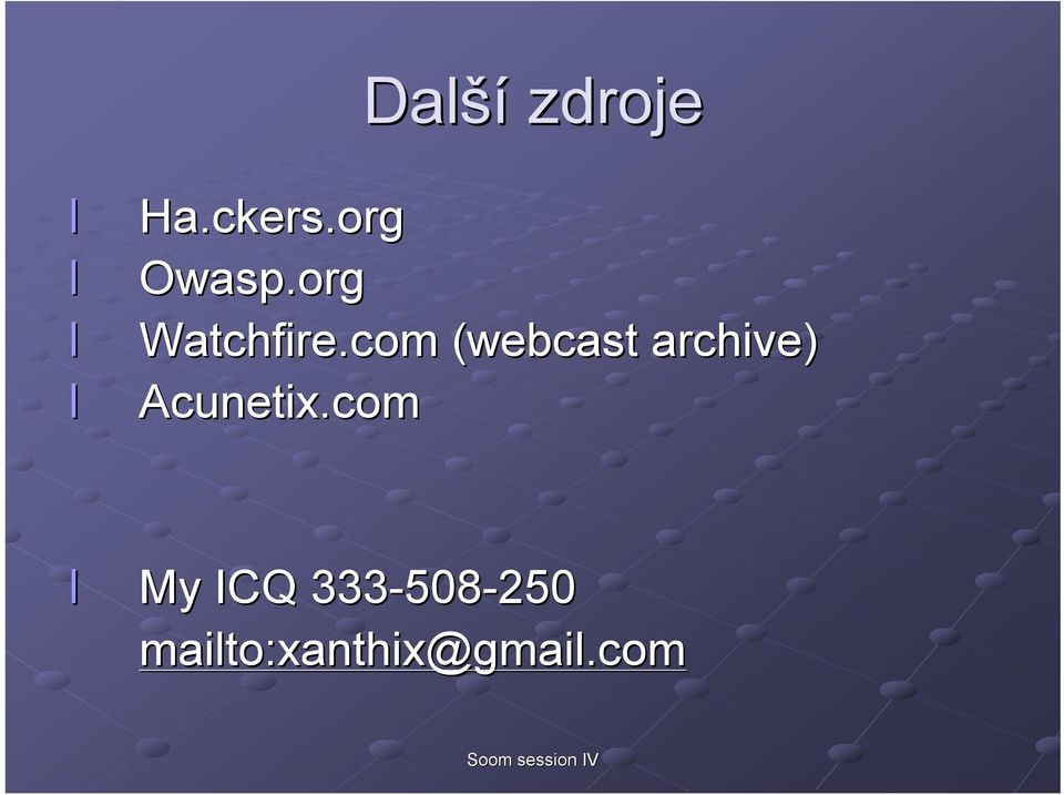 com (webcast archive) Acunetix.