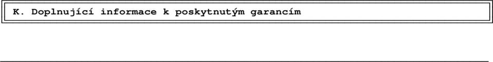 informace k