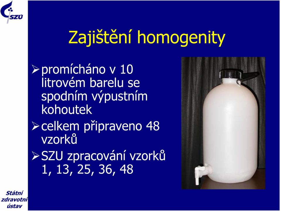 výpustním kohoutek celkem