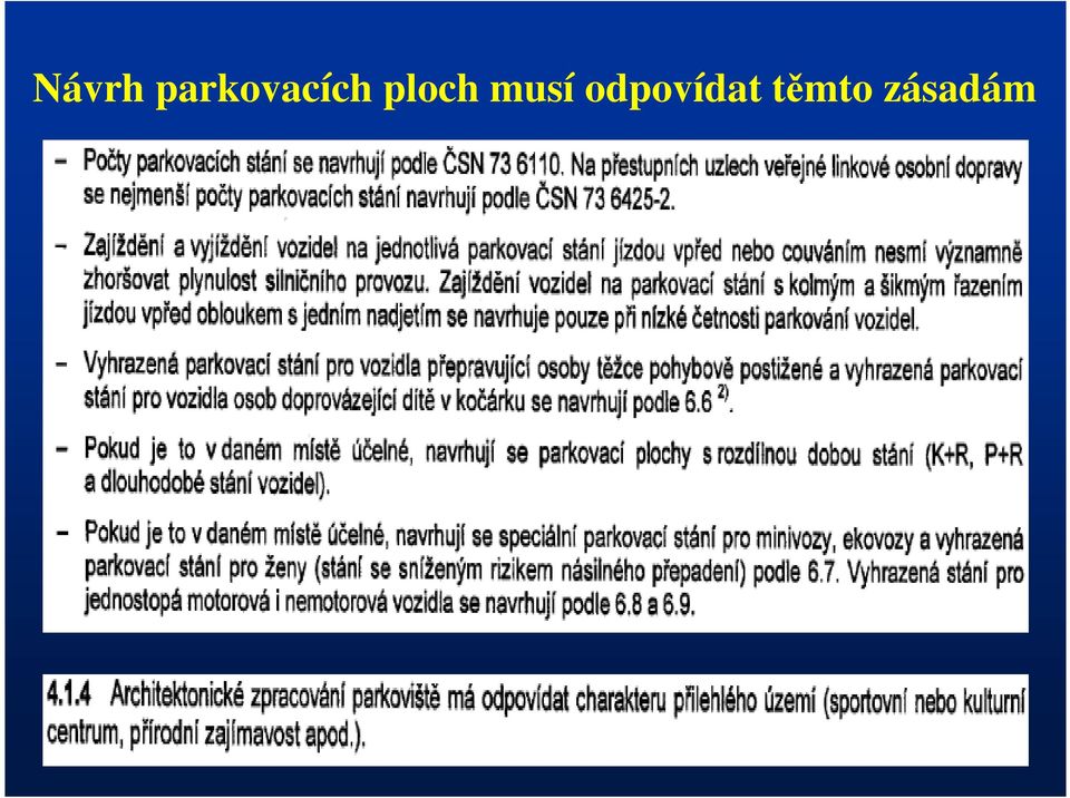 ploch musí