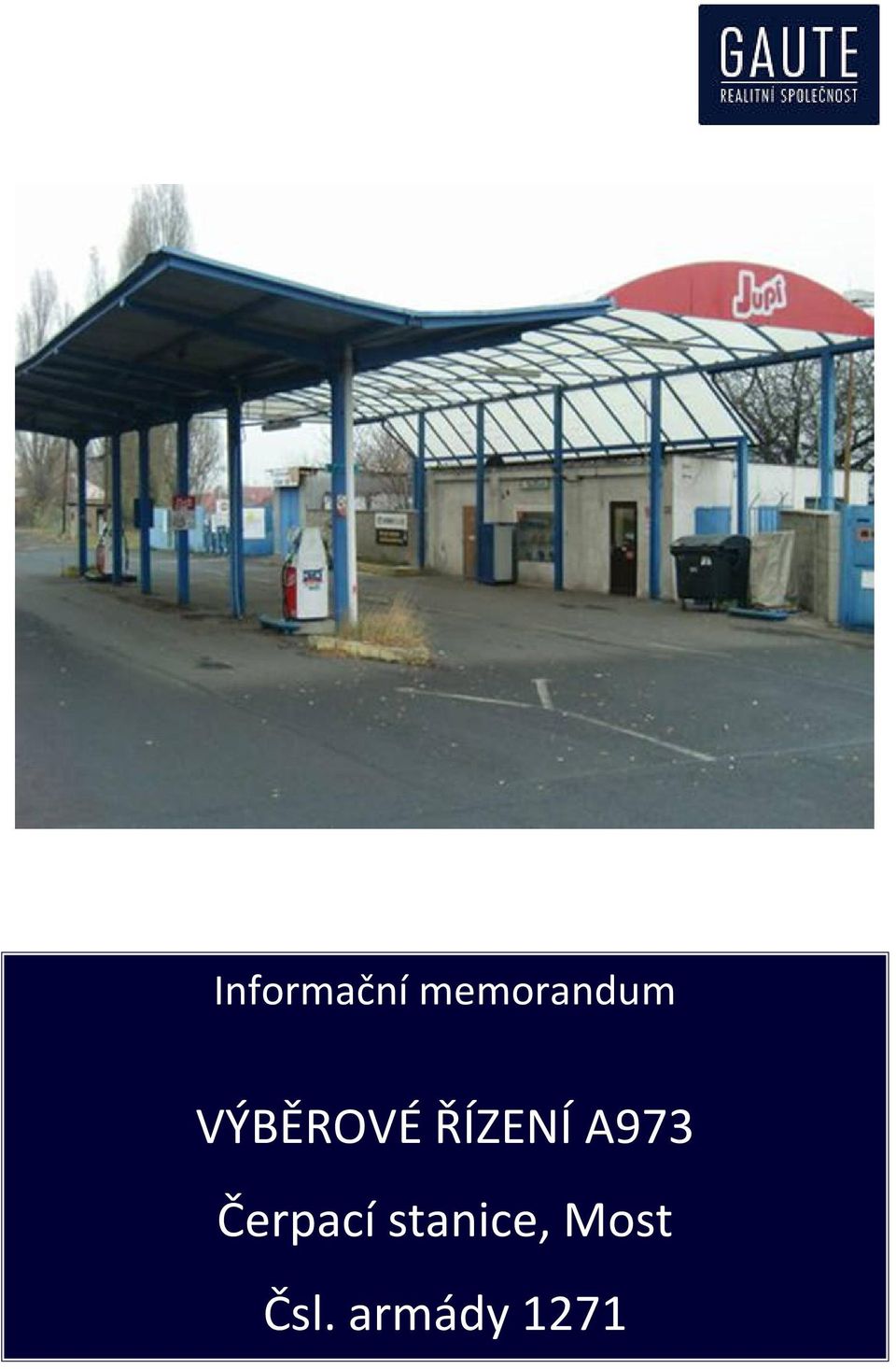 ŘÍZENÍ A973 Čerpací