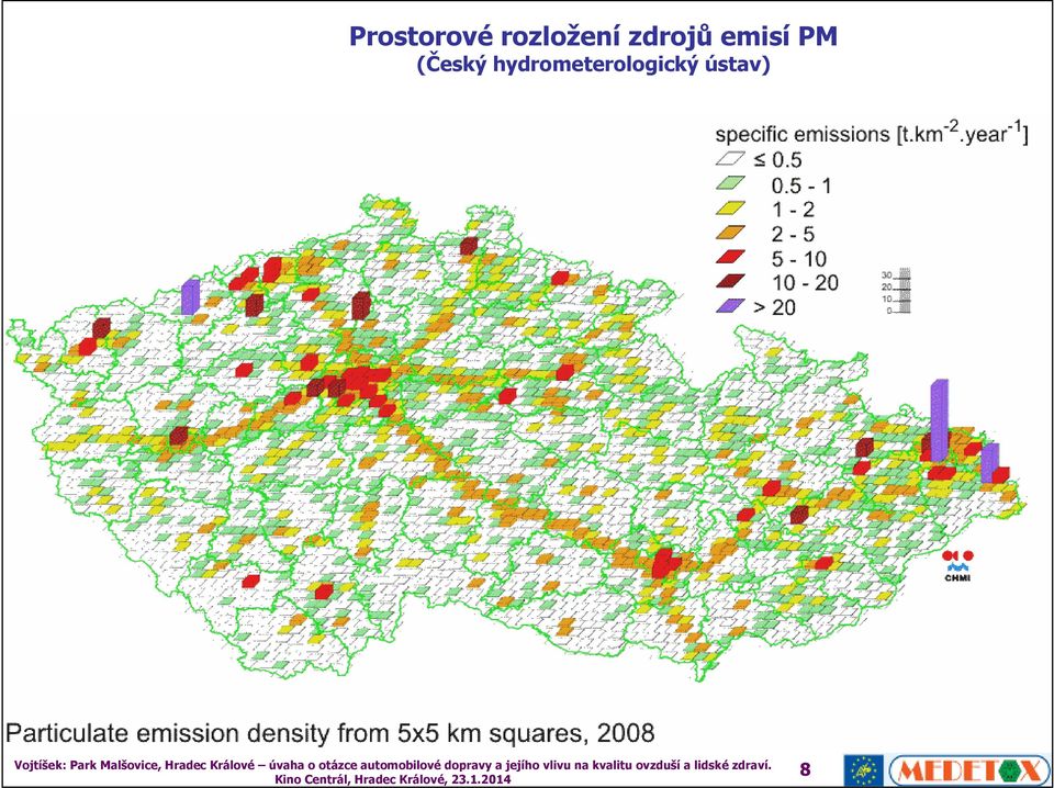 emisí PM (Český