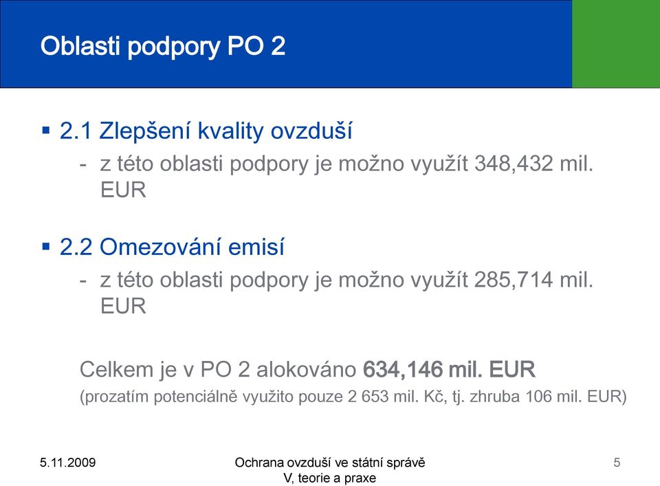 mil. EUR 2.