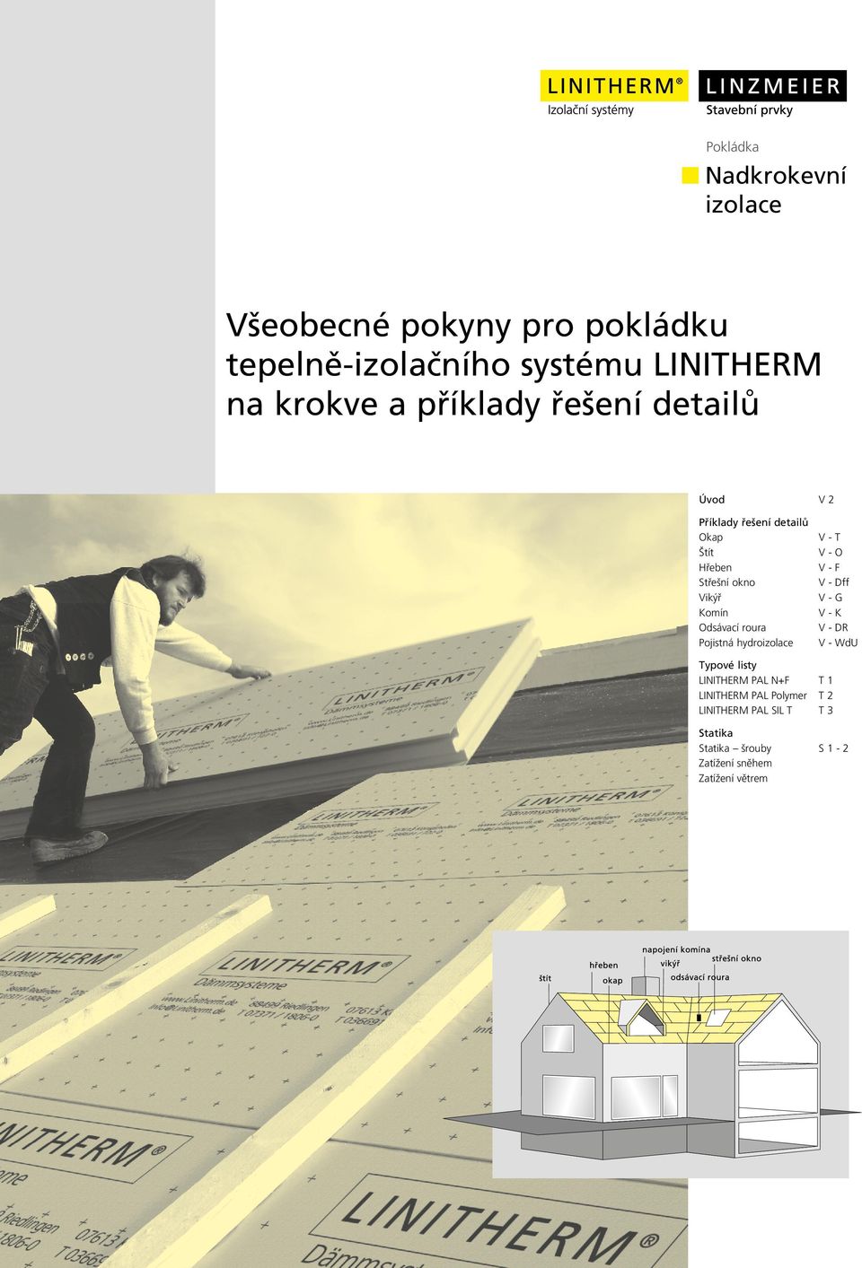Všeobecné pokyny pro pokládku tepelně-izolačního systému LINITHERM na  krokve a příklady řešení detailů - PDF Free Download