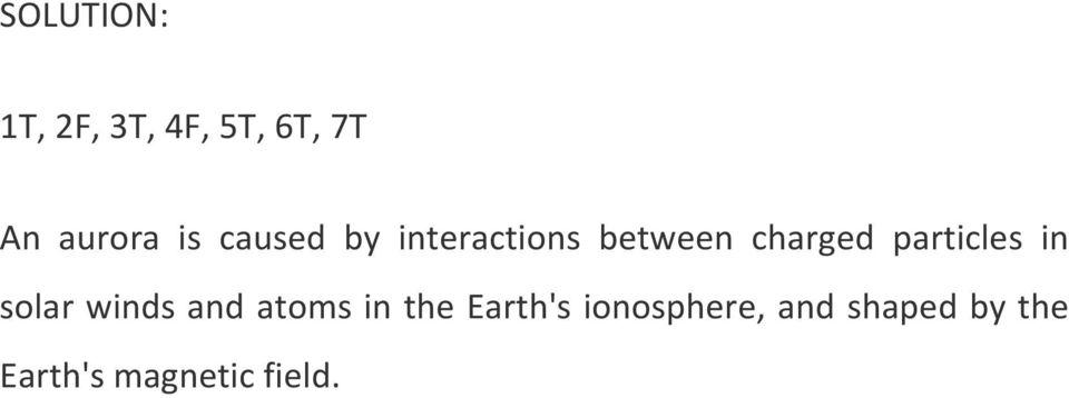 particles in solar winds and atoms in the