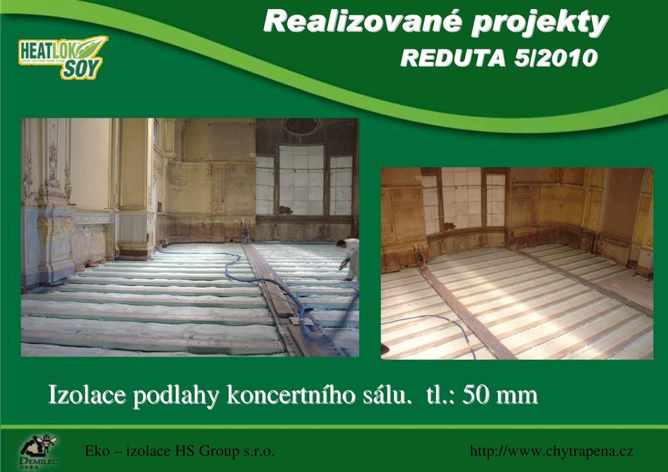 Izolace podlahy