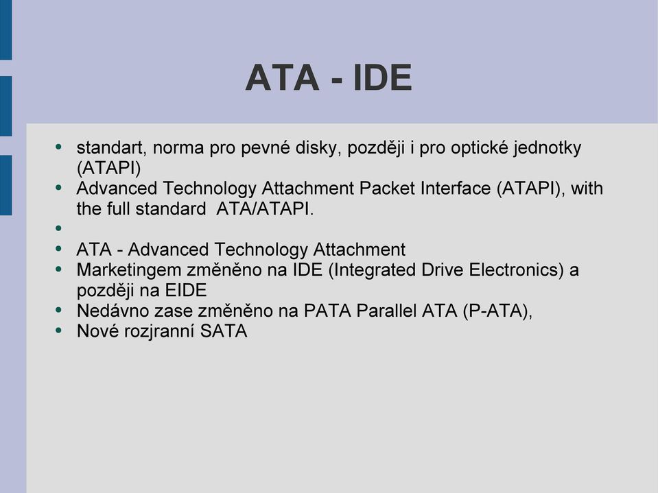 ATA/ATAPI.