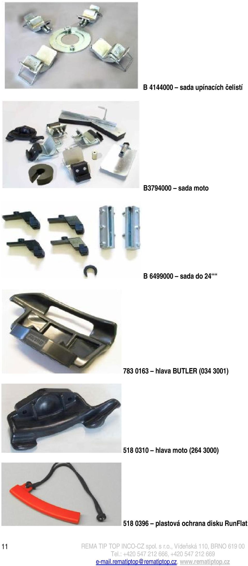 hlava BUTLER (034 3001) 518 0310 hlava moto