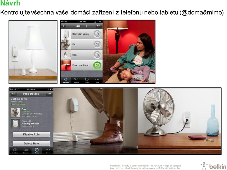 zařízení z telefonu