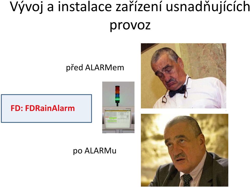 usnadňujících provoz