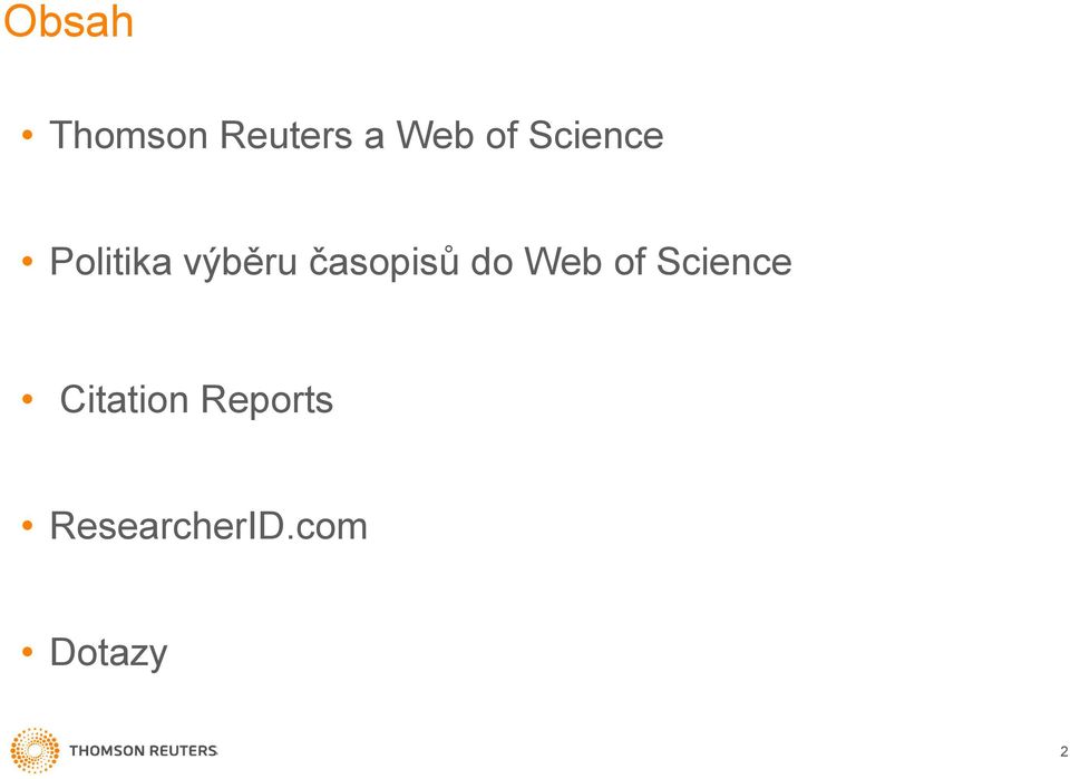 časopisů do Web of Science