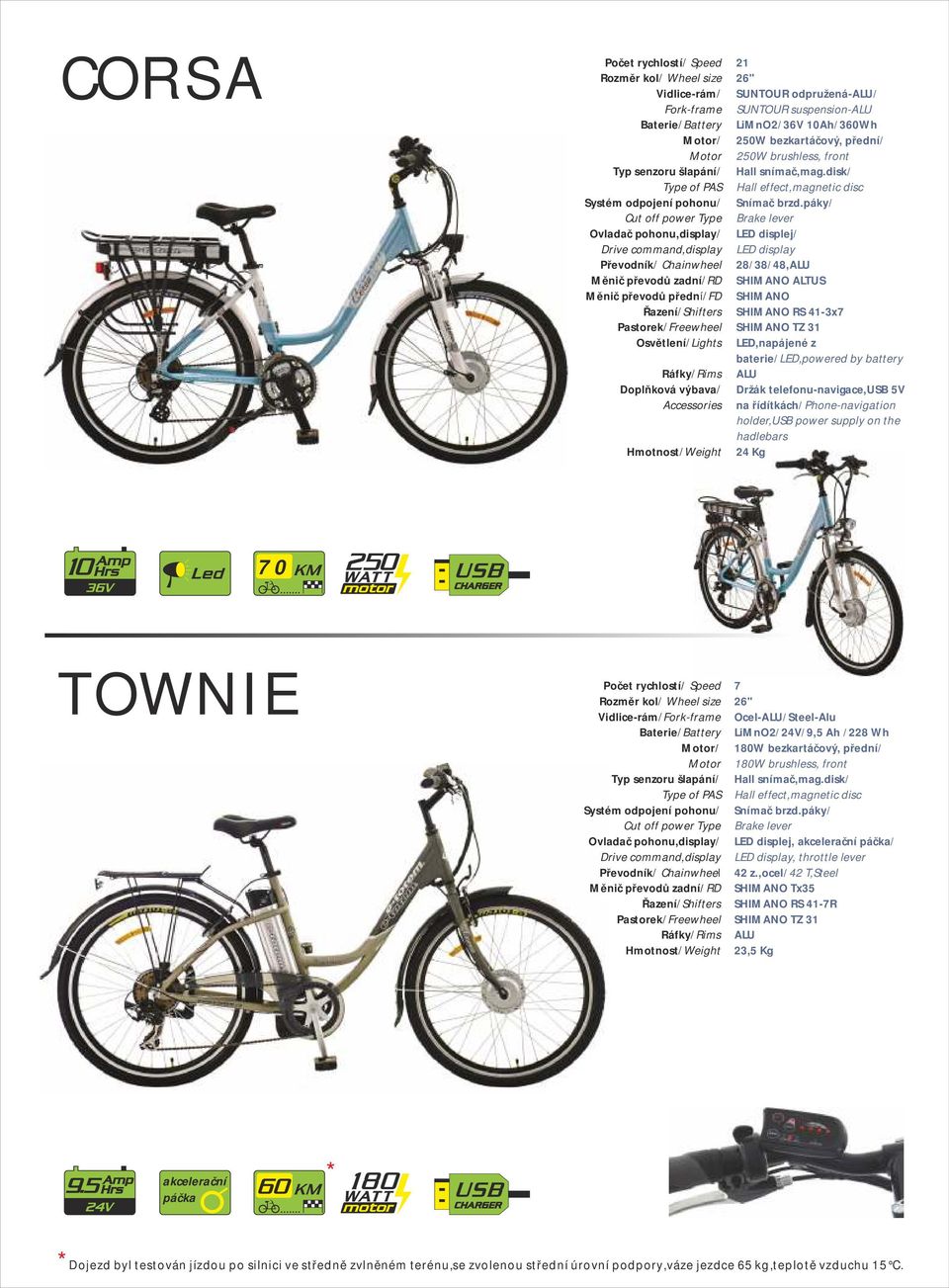 disk/ Hall effect,magnetic disc LED displej/ LED display 28/38/48, SHIMANO ALTUS SHIMANO SHIMANO RS 41-3x7 SHIMANO TZ 31 LED,napájené z baterie/led,powered by battery Držák telefonu-navigace,usb 5V