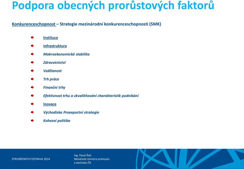 Zdravotnictví Vzdělanost Trh práce Finanční trhy Efektivnost trhu a