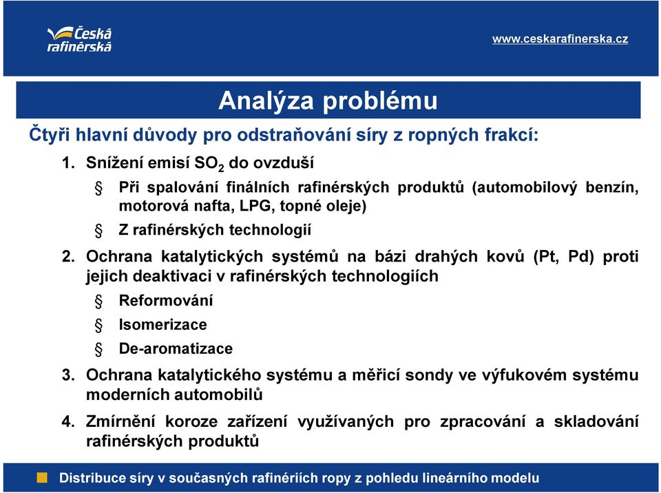 Zrafinérských technologií 2.