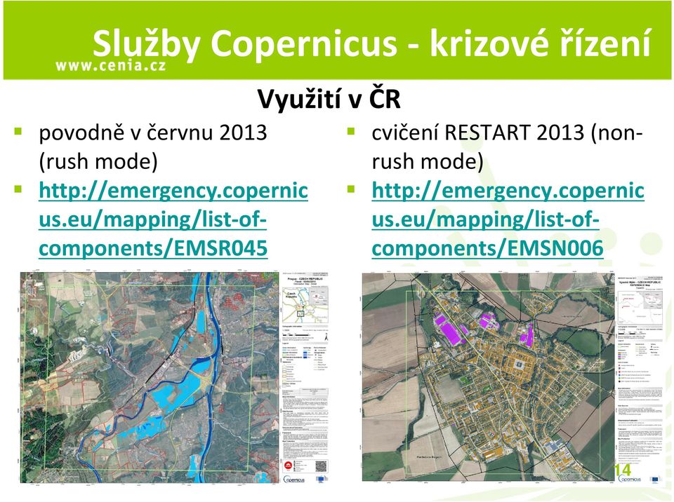 eu/mapping/list-ofcomponents/emsr045 Využití v ČR cvičení