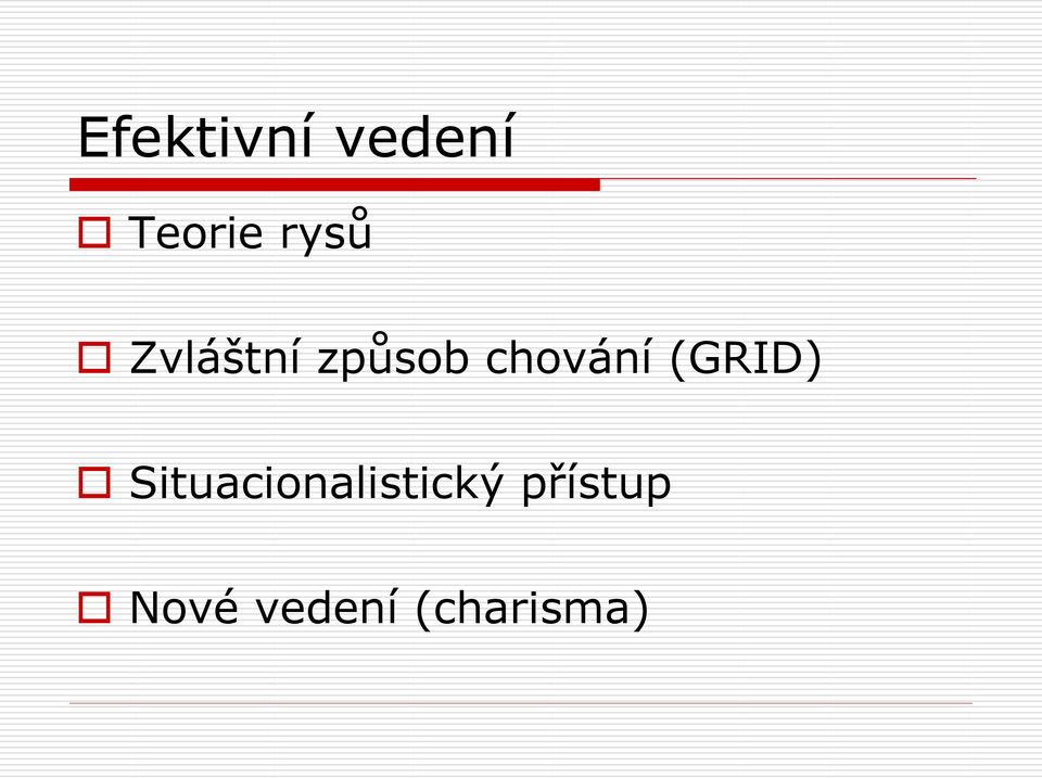 chování (GRID)