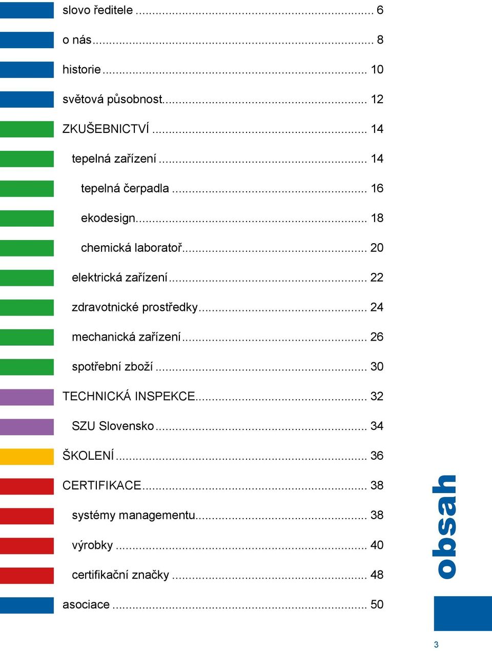 .. 22 zdravotnické prostředky... 24 mechanická zařízení... 26 spotřební zboží... 30 TECHNICKÁ INSPEKCE.