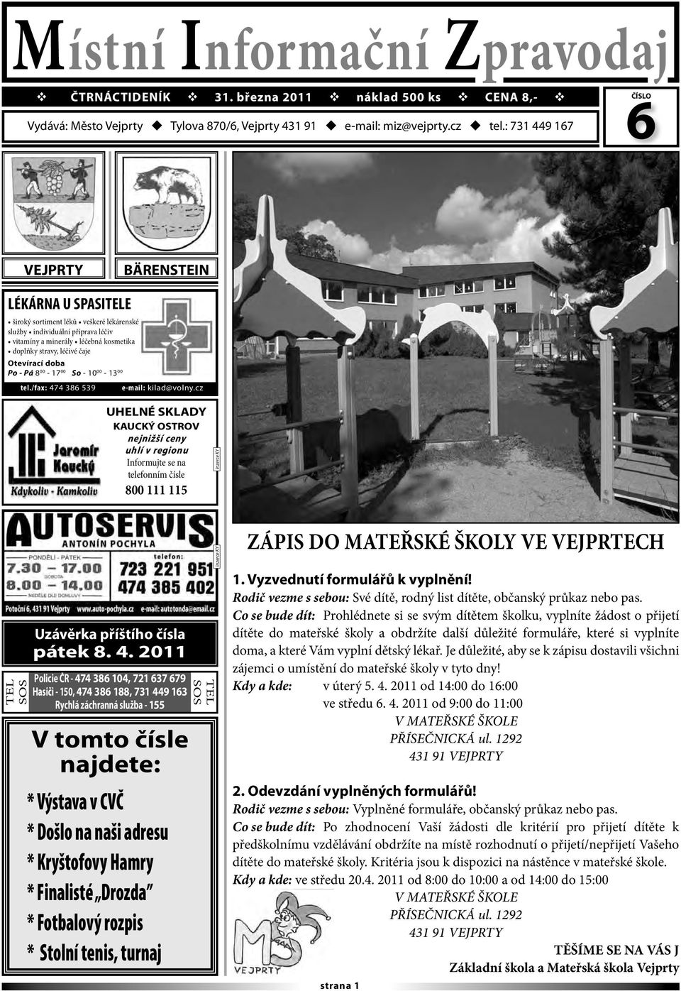 čaje Otevírací doba Po - Pá 8 00-17 00 So - 10 00-13 00 tel./fax: 474 386 539 e-mail: kilad@volny.