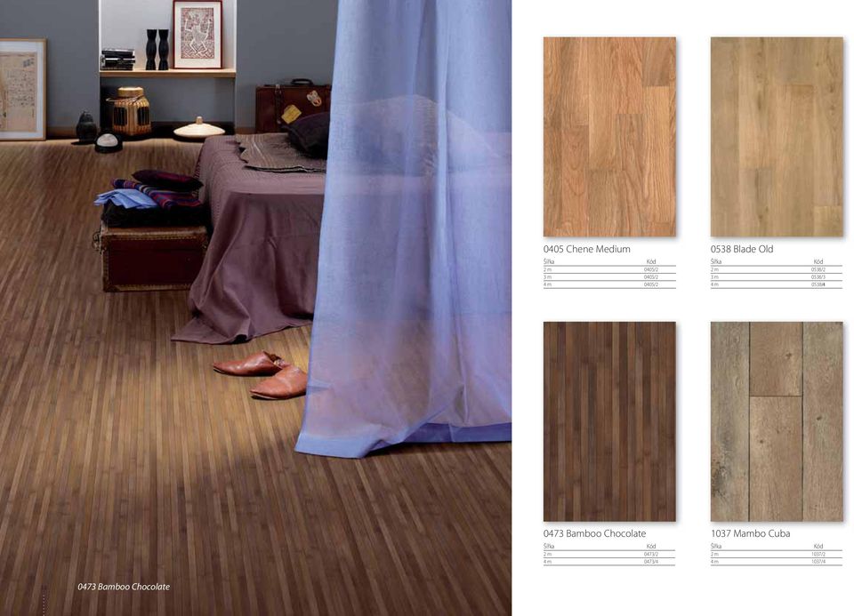 0473 Bamboo Chocolate 2 m 0473/2 4 m 0473/4 1037