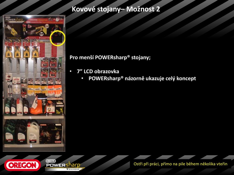 POWERsharp názorně ukazuje celý koncept