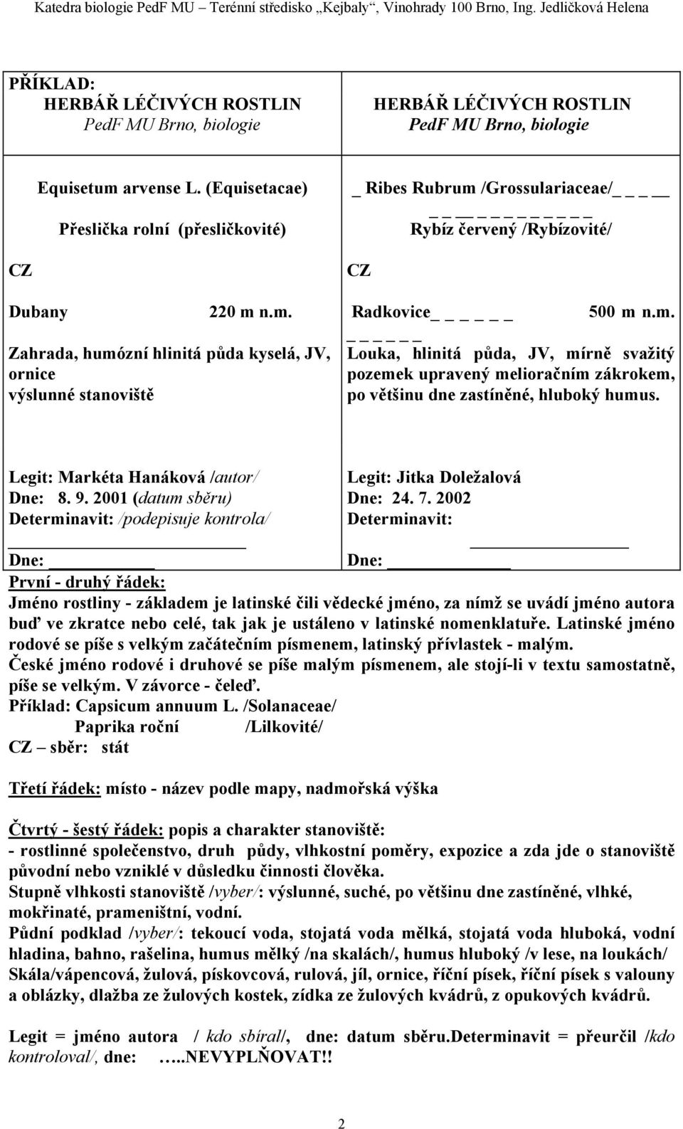 /Grossulariaceae/ Rybíz červený /Rybízovité/ Dubany 220 m 