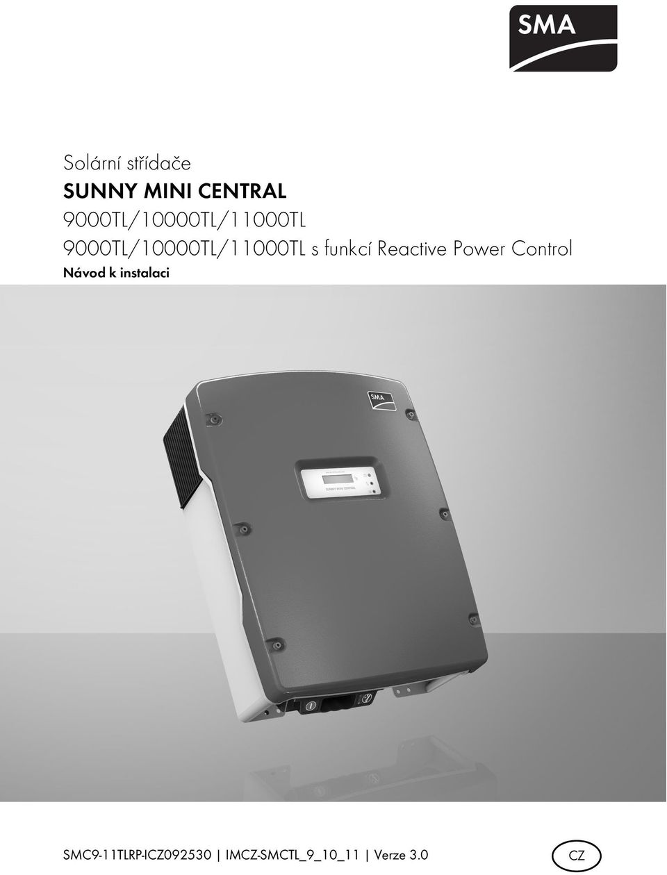 s funkcí Reactive Power Control Návod k