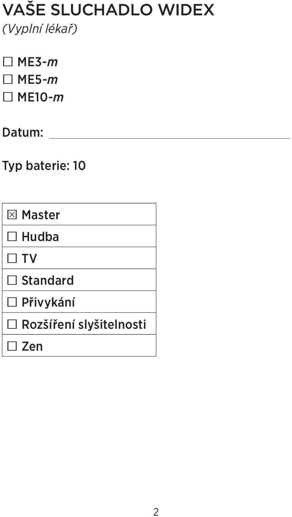 baterie: 10 Master Hudba TV