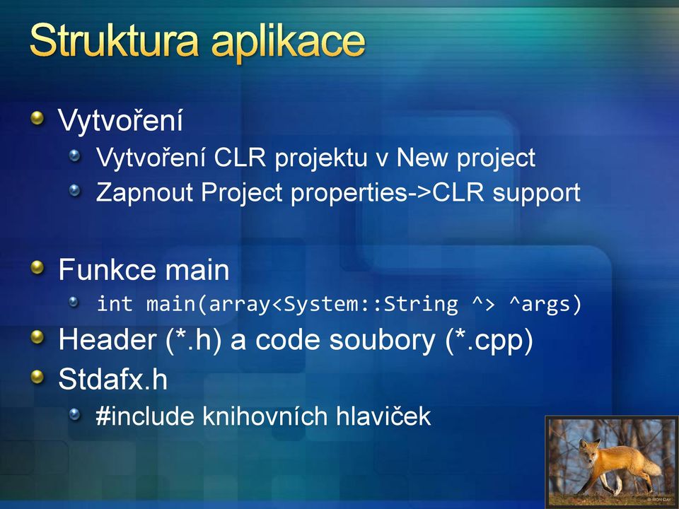 int main(array<system::string ^> ^args) Header (*.