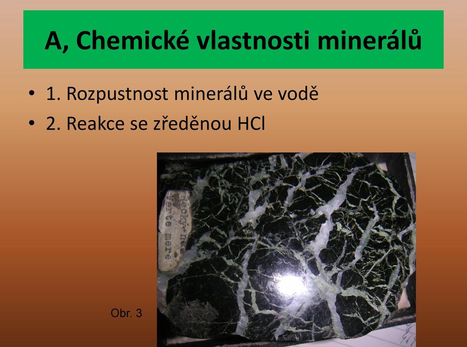 Rozpustnost minerálů ve