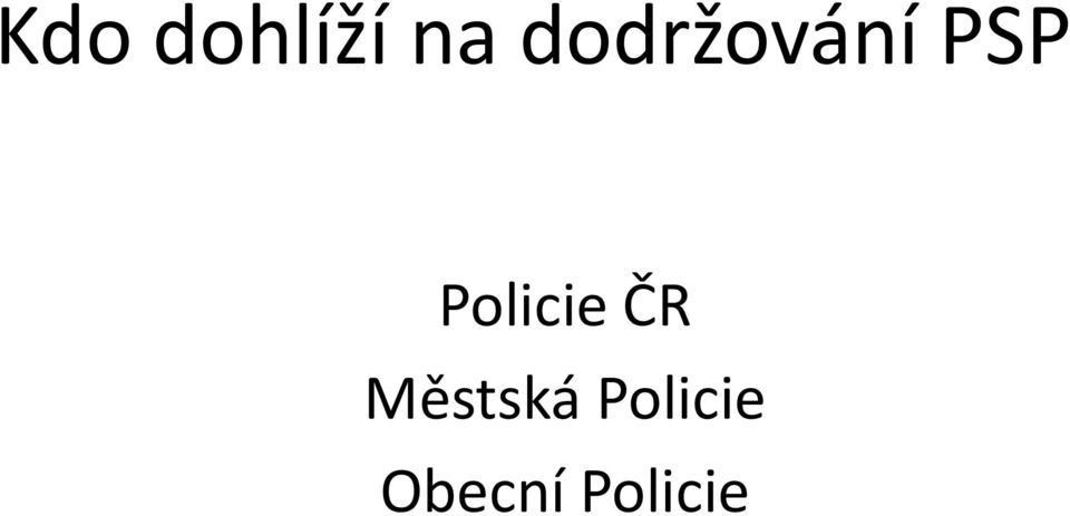 Policie ČR