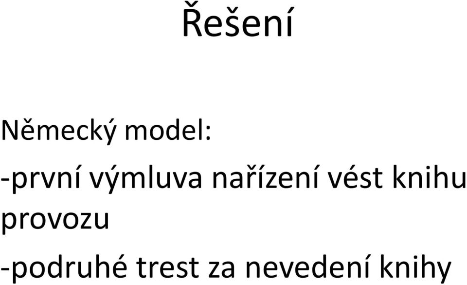 vést knihu provozu