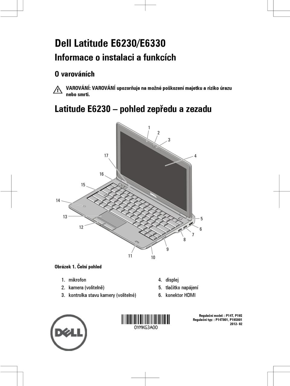 Dell Latitude E6230/E PDF Stažení zdarma