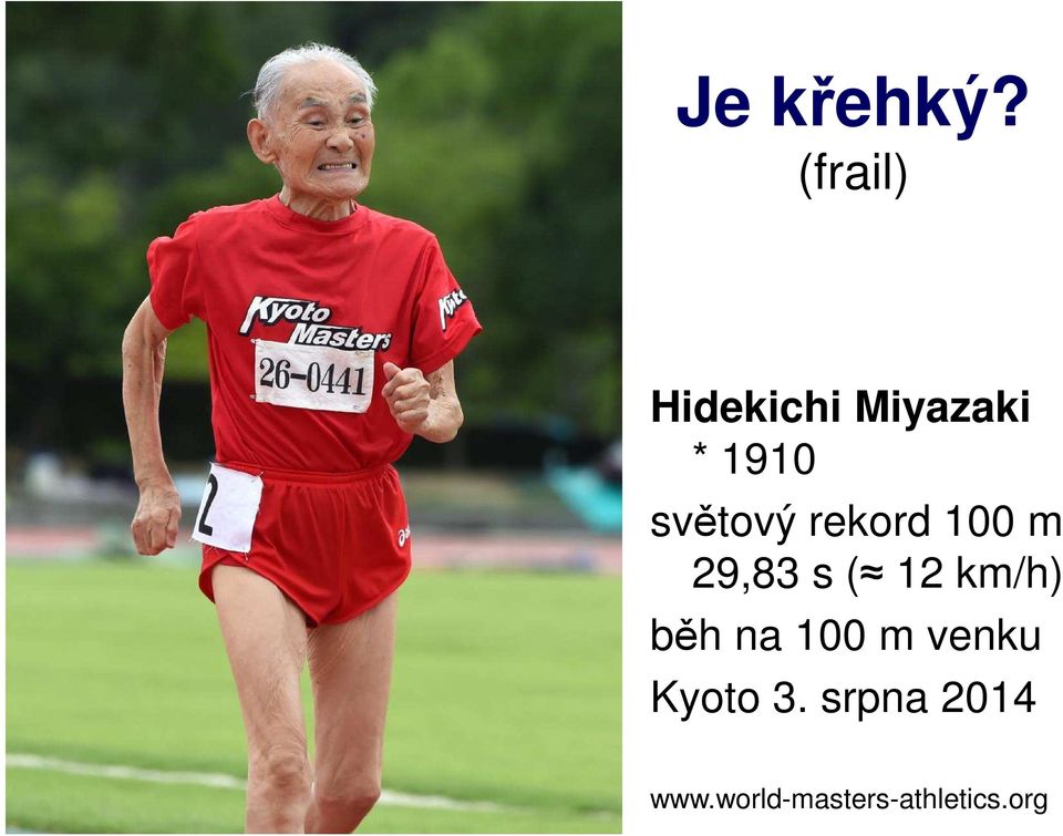světový rekord 100 m 29,83 s ( 12