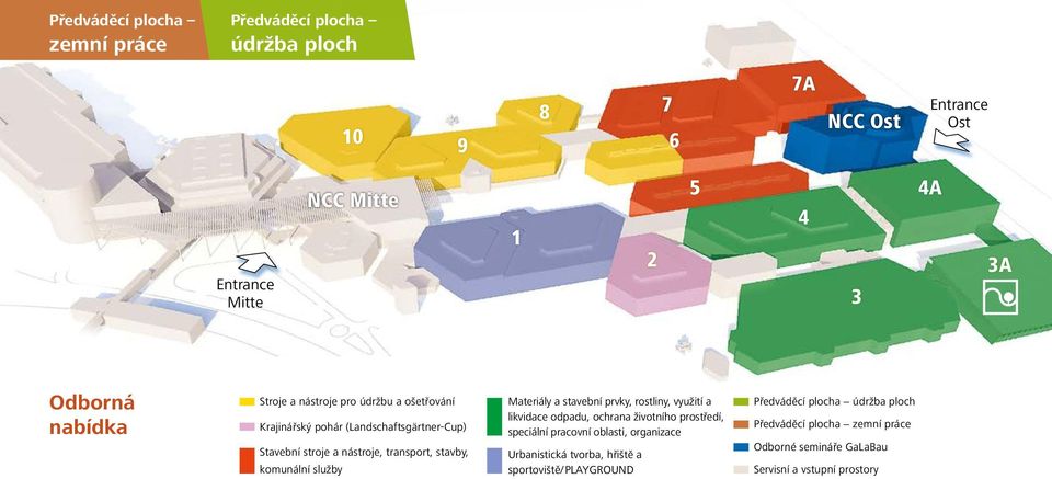 služby Materiály a stavební prvky, rostliny, využití a likvidace odpadu, ochrana životního prostředí, speciální pracovní oblasti, organizace