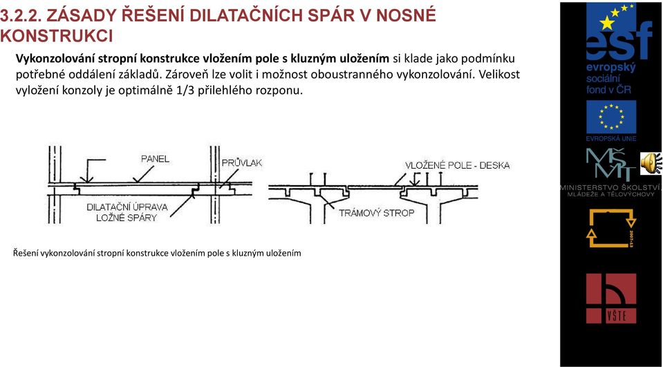 Zároveň lze volit i možnost oboustranného vykonzolování.