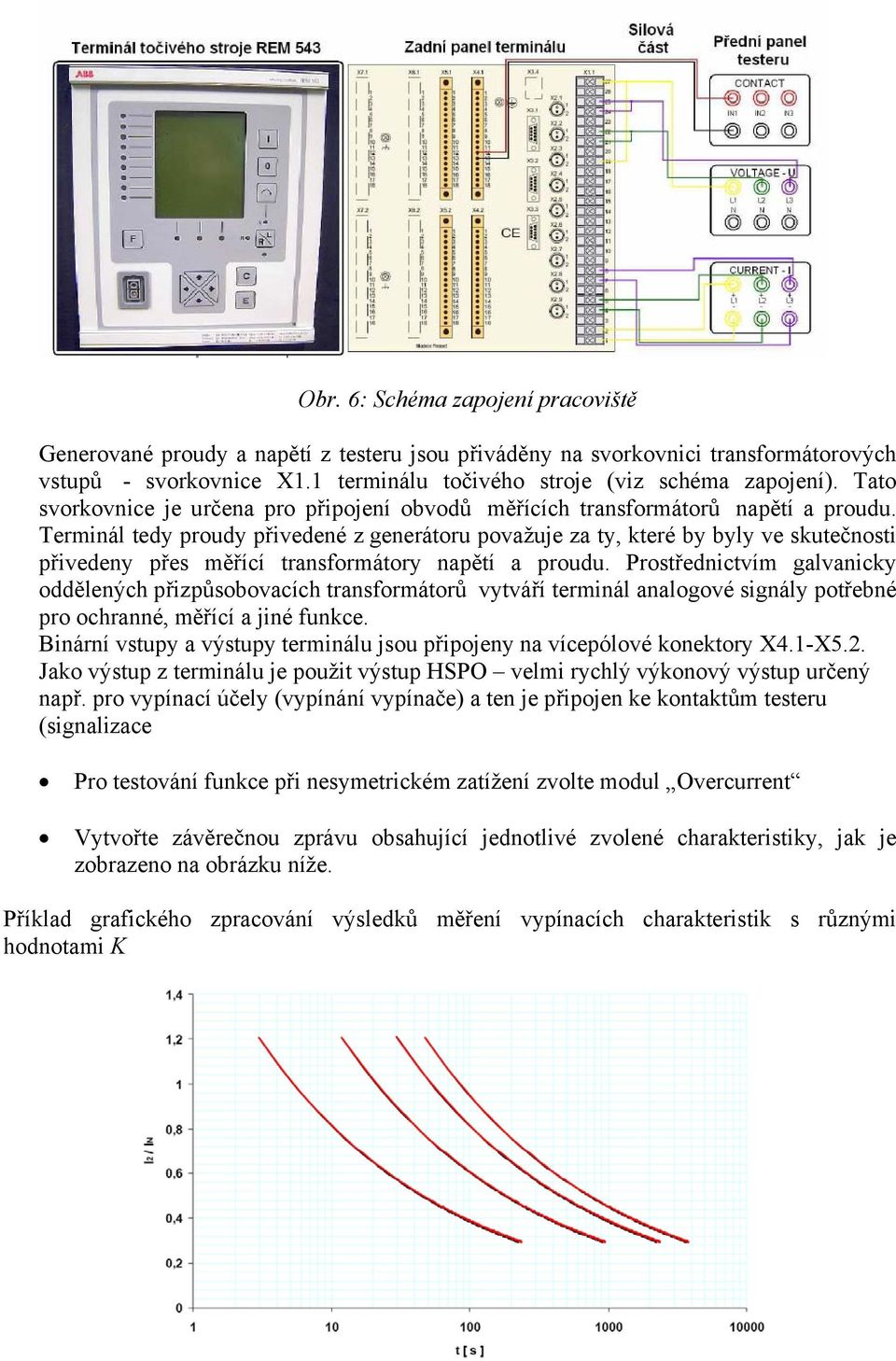 Terminál tedy proudy přivedené z generátoru považuje za ty, které by byly ve skutečnosti přivedeny přes měřící transformátory napětí a proudu.