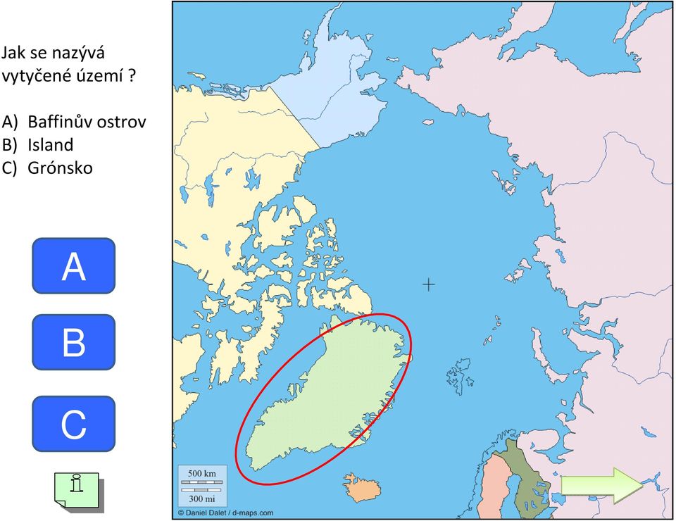 A) Baffinův ostrov